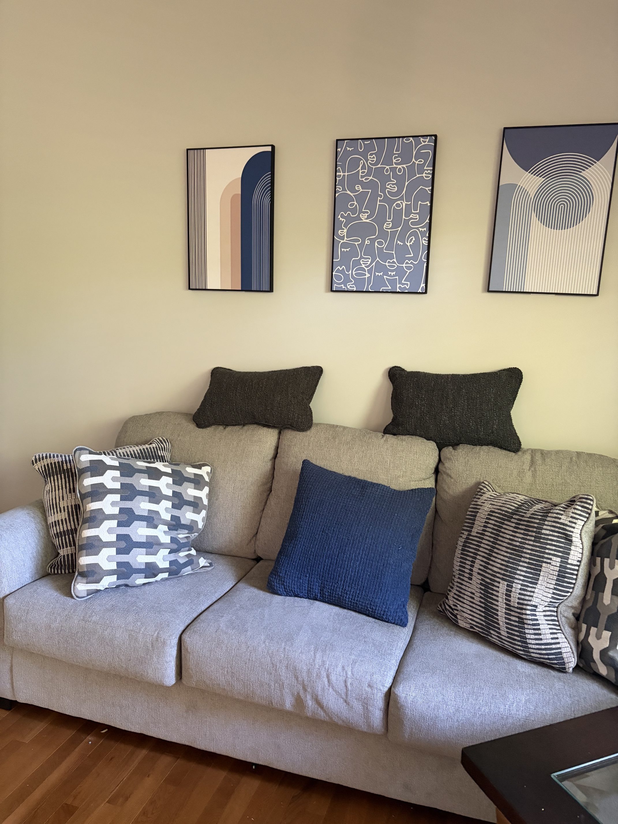 Comfortable living room at Kelsea's Sacred Dwellings